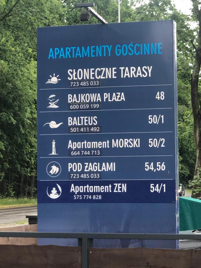 Apartament Zen Sobieszewo Exteriör bild
